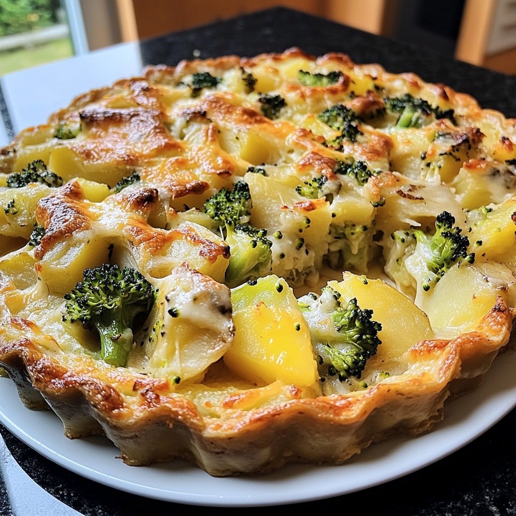 Kartoffel-Brokkoli-Auflauf