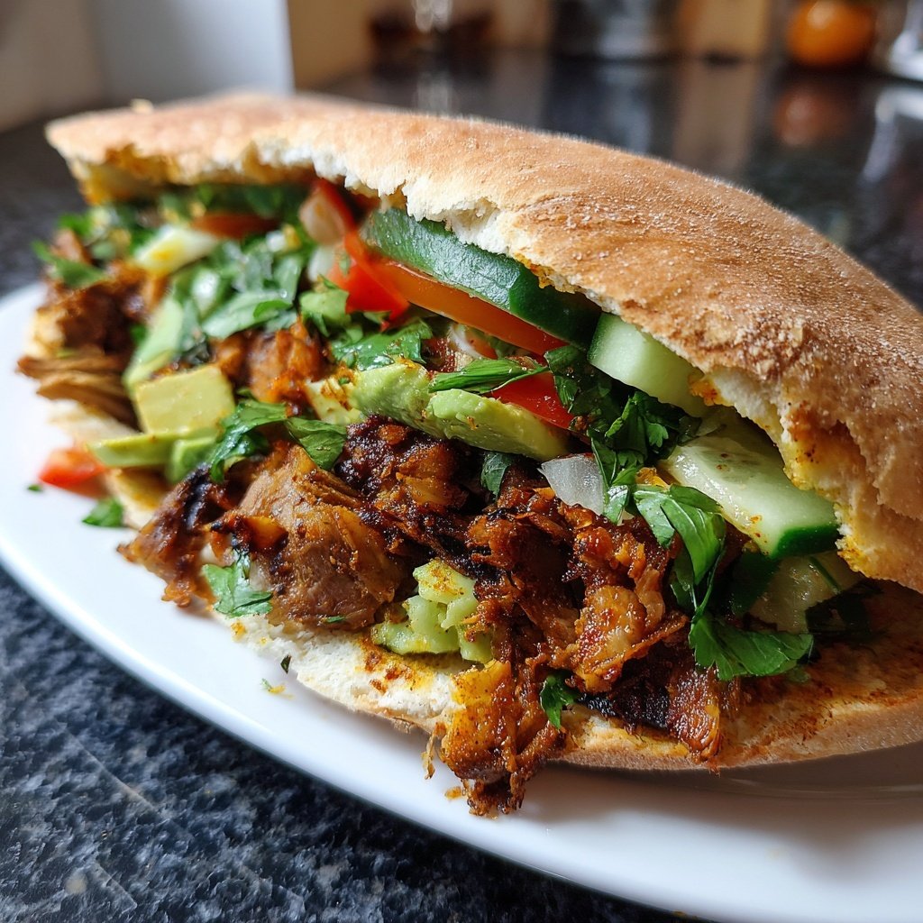 Döner mit Avocado