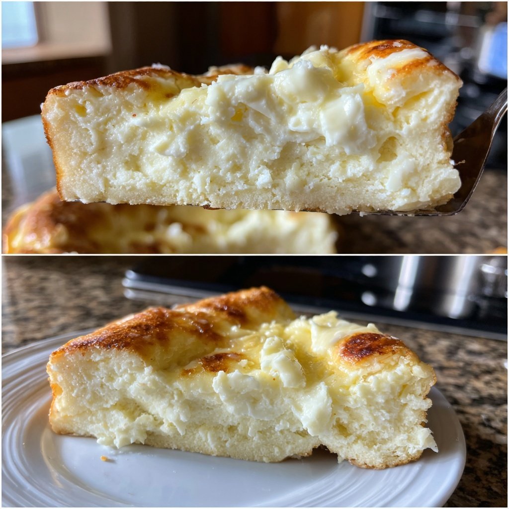 Käsekuchen ohne Boden