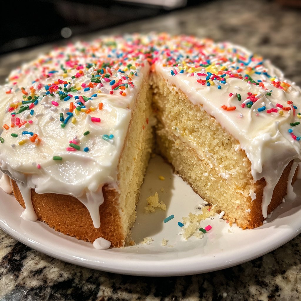 Geburtstagskuchen klassisch