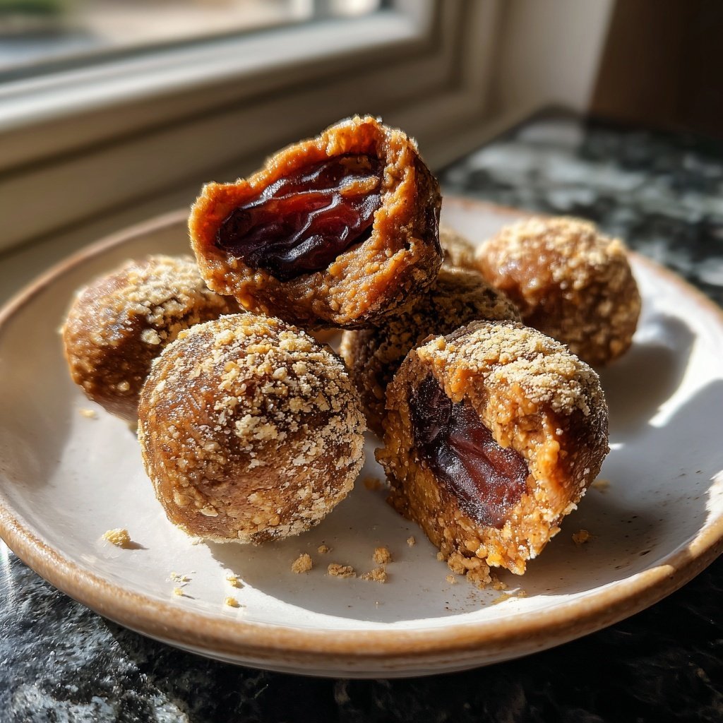 Zuckerfreie Snacks mit Datteln