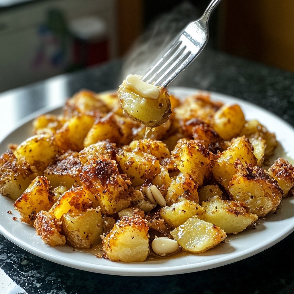 Ofenkartoffeln mit Knoblauch