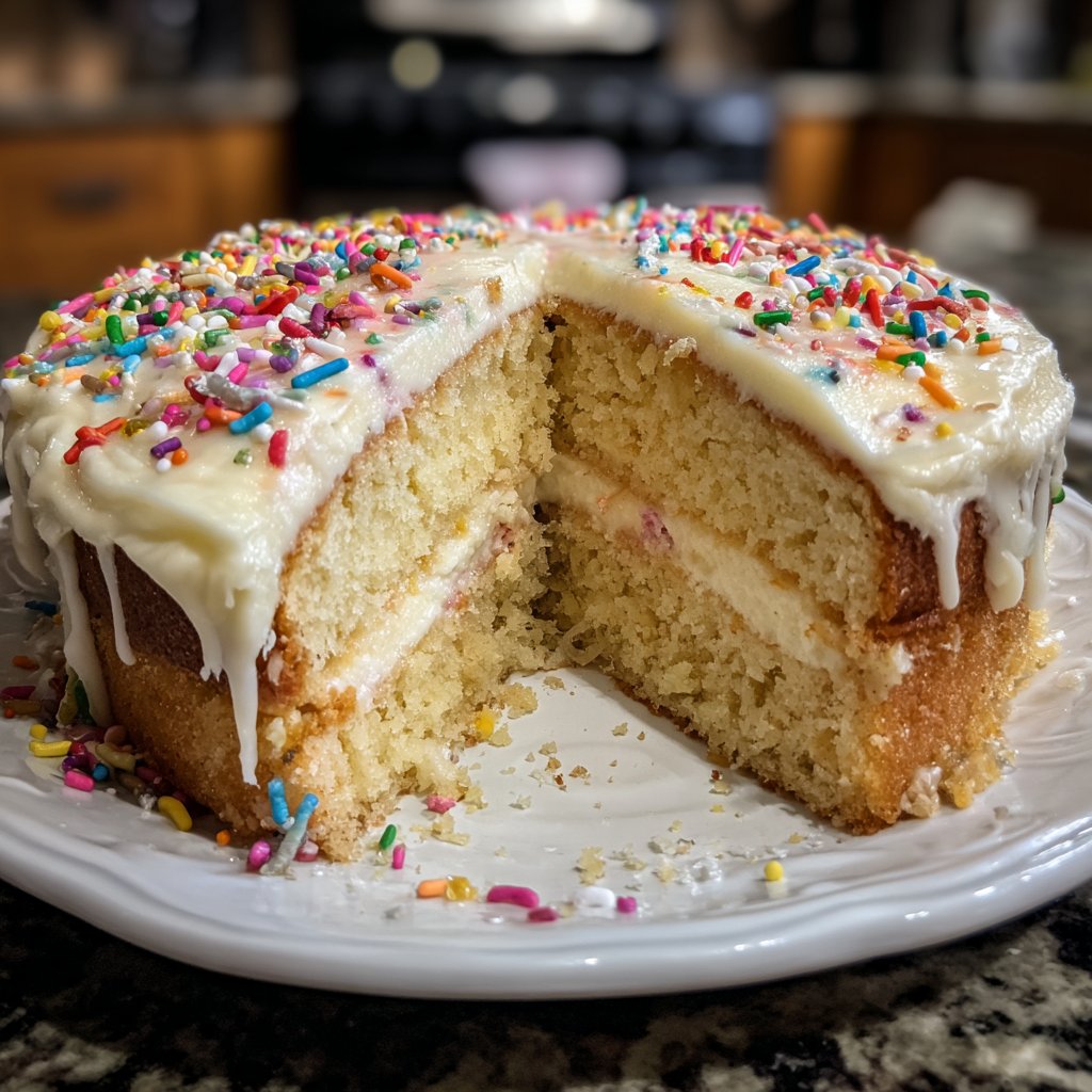 Geburtstagskuchen klassisch