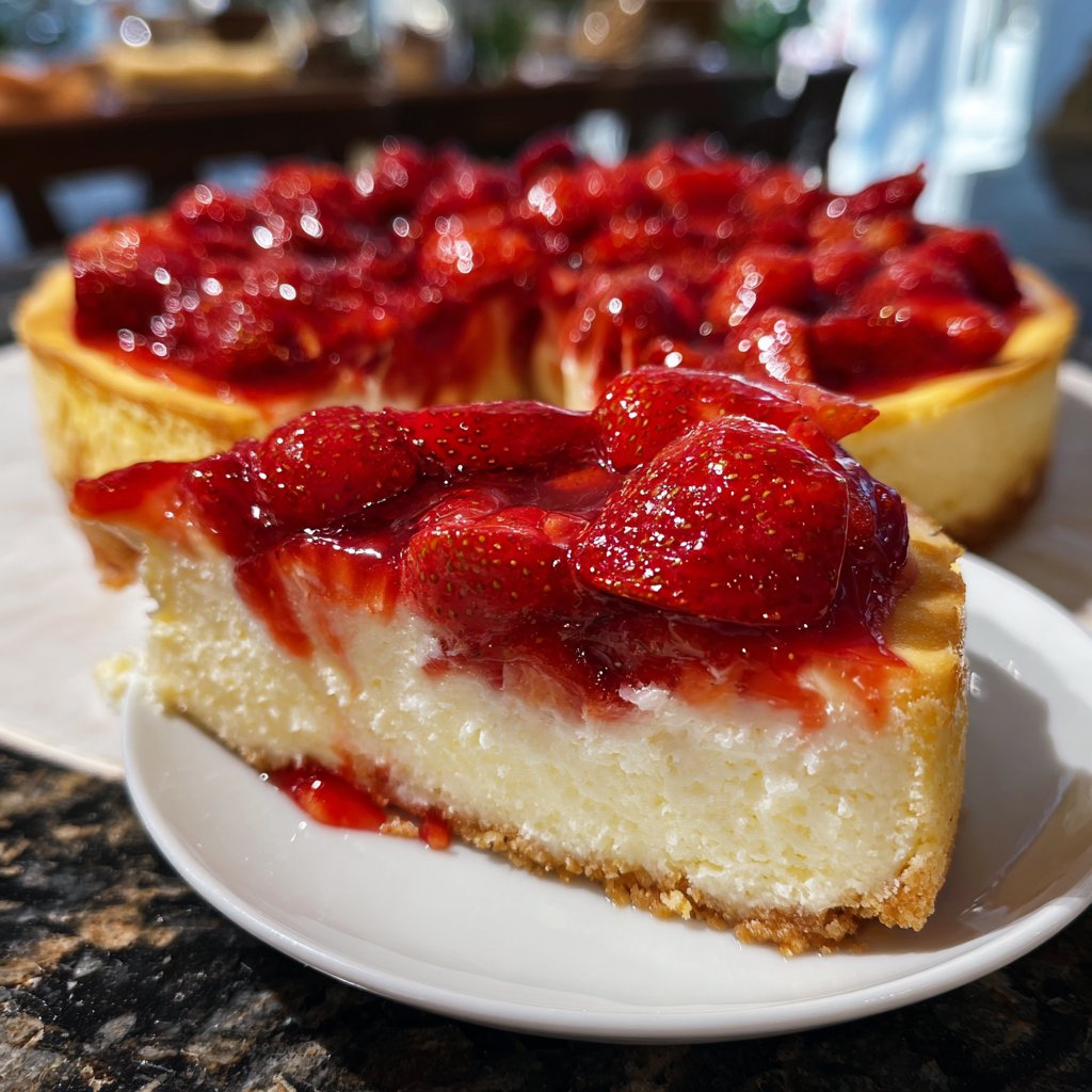 Erdbeerkuchen Mit Schmand