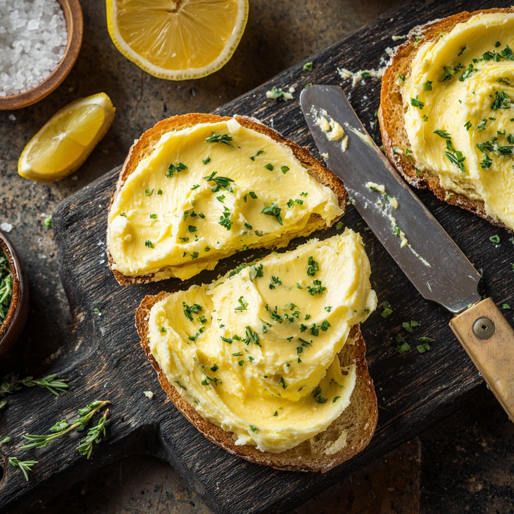 Kräuterbutter Mit Zitrone