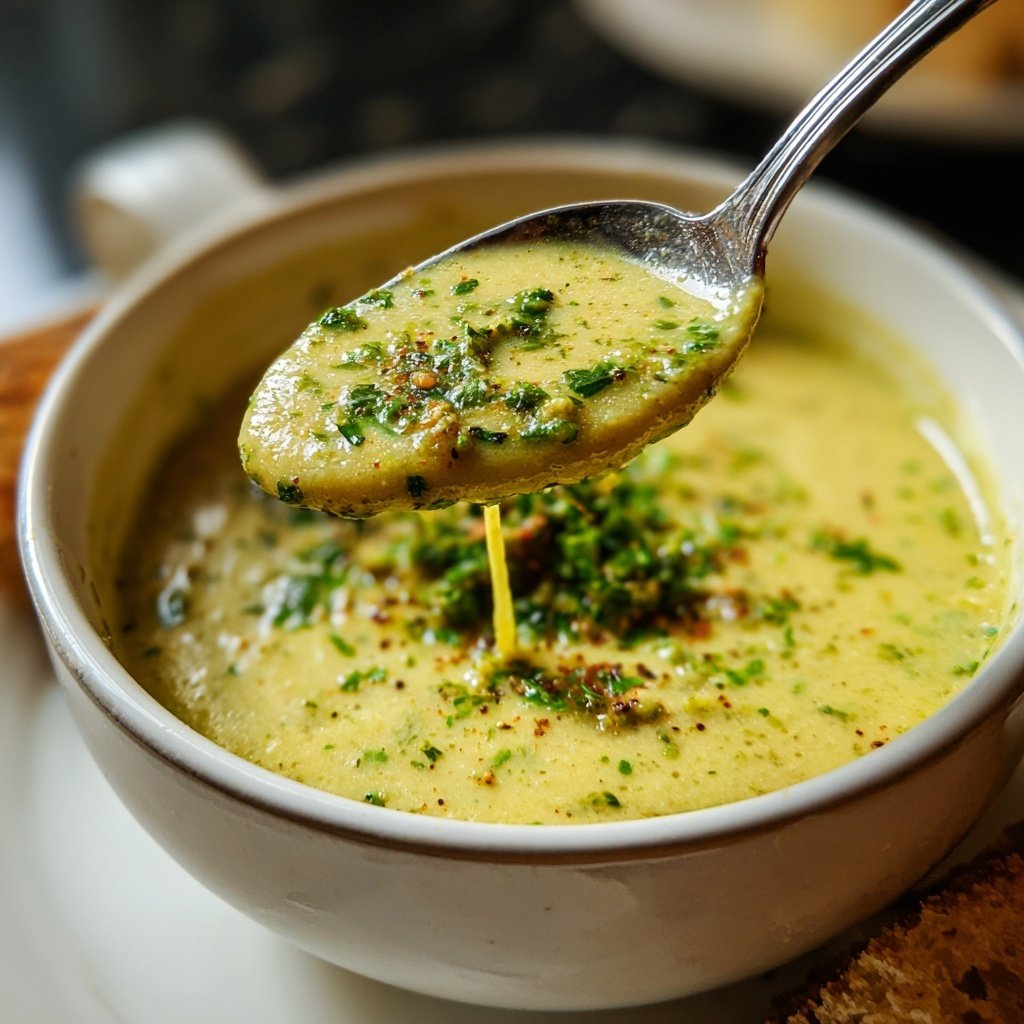 Linsensuppe mit Ingwer